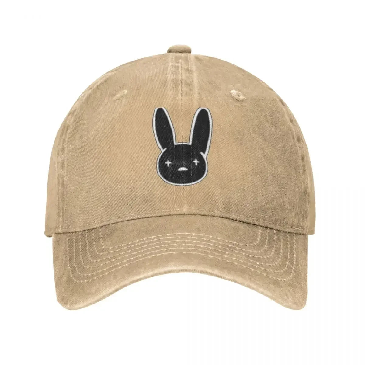 Bad Bunny  Baseball Cap Funny Animal Rock Trucker Hat Spring Cheap Couple Retro Logo Baseball Caps